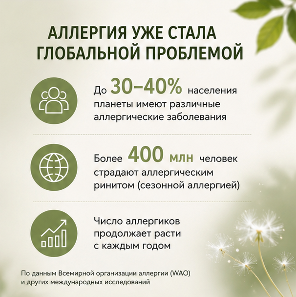 Статистика по аллергии