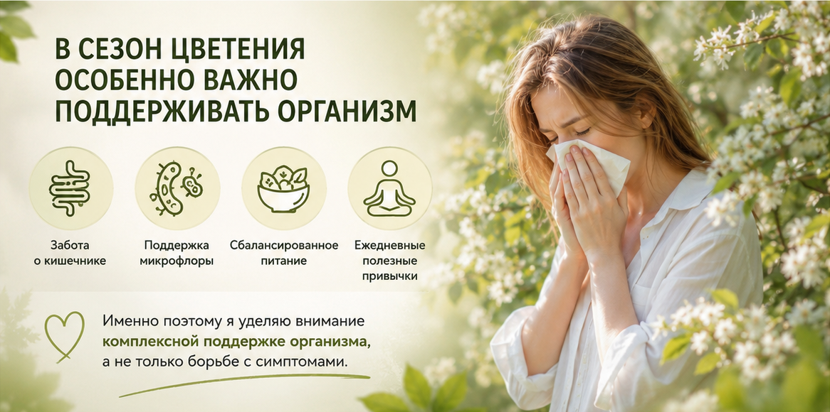 Поддержка организма при аллергии